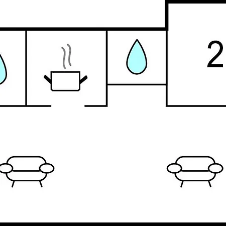 Hébergement de vacances Two-bedroom In